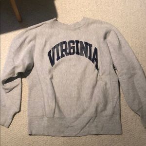 Retro Virginia champion sweatshirt size medium
